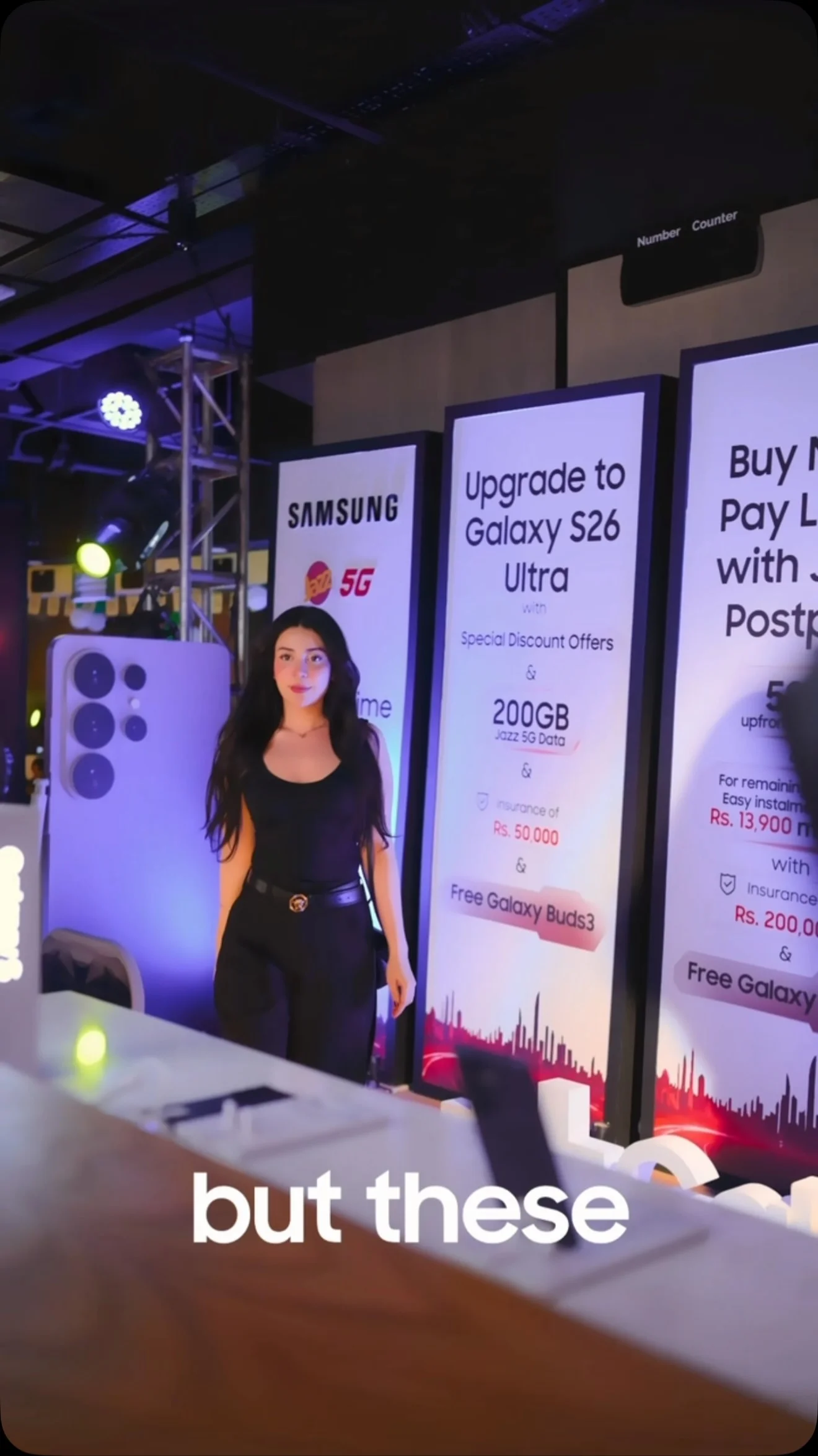 Neha Khan’s Samsung and Jazz campaign